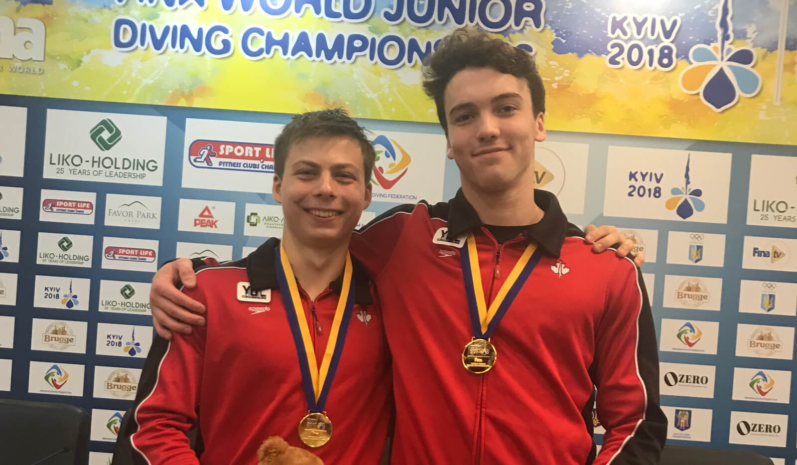 Canada wins gold at FINA World Junior Diving Championships