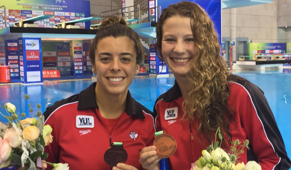 It was their first FINA Diving World Cup together, and they made it count