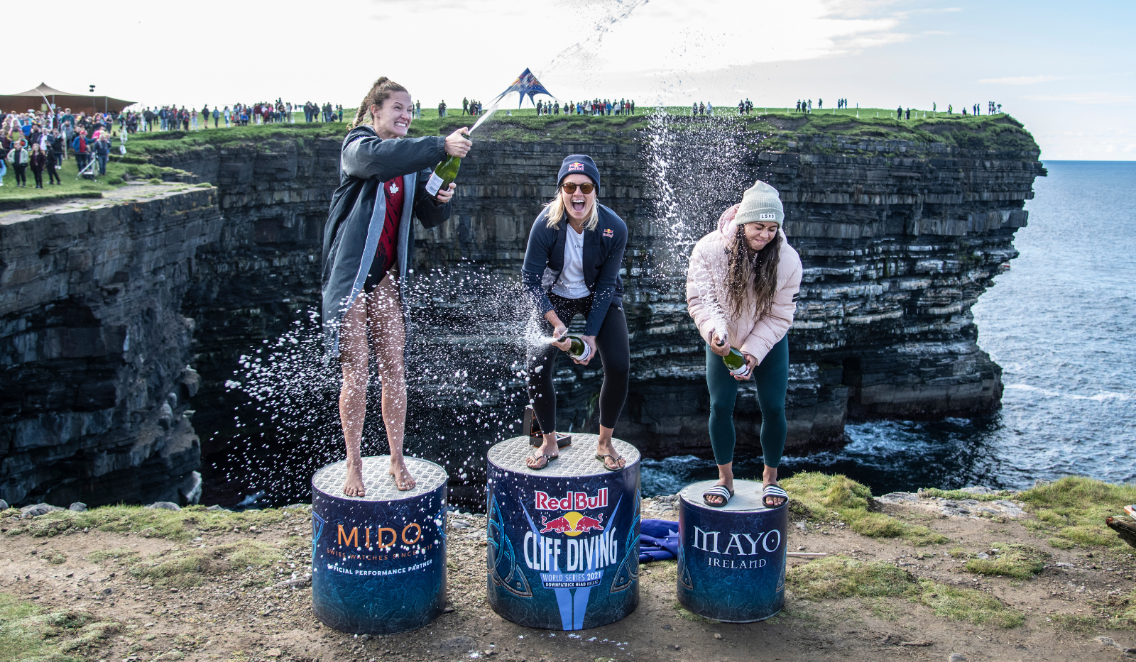 Macaulay second, Carlson fourth at Red Bull Cliff Diving World Series stop in Downpatrick Head