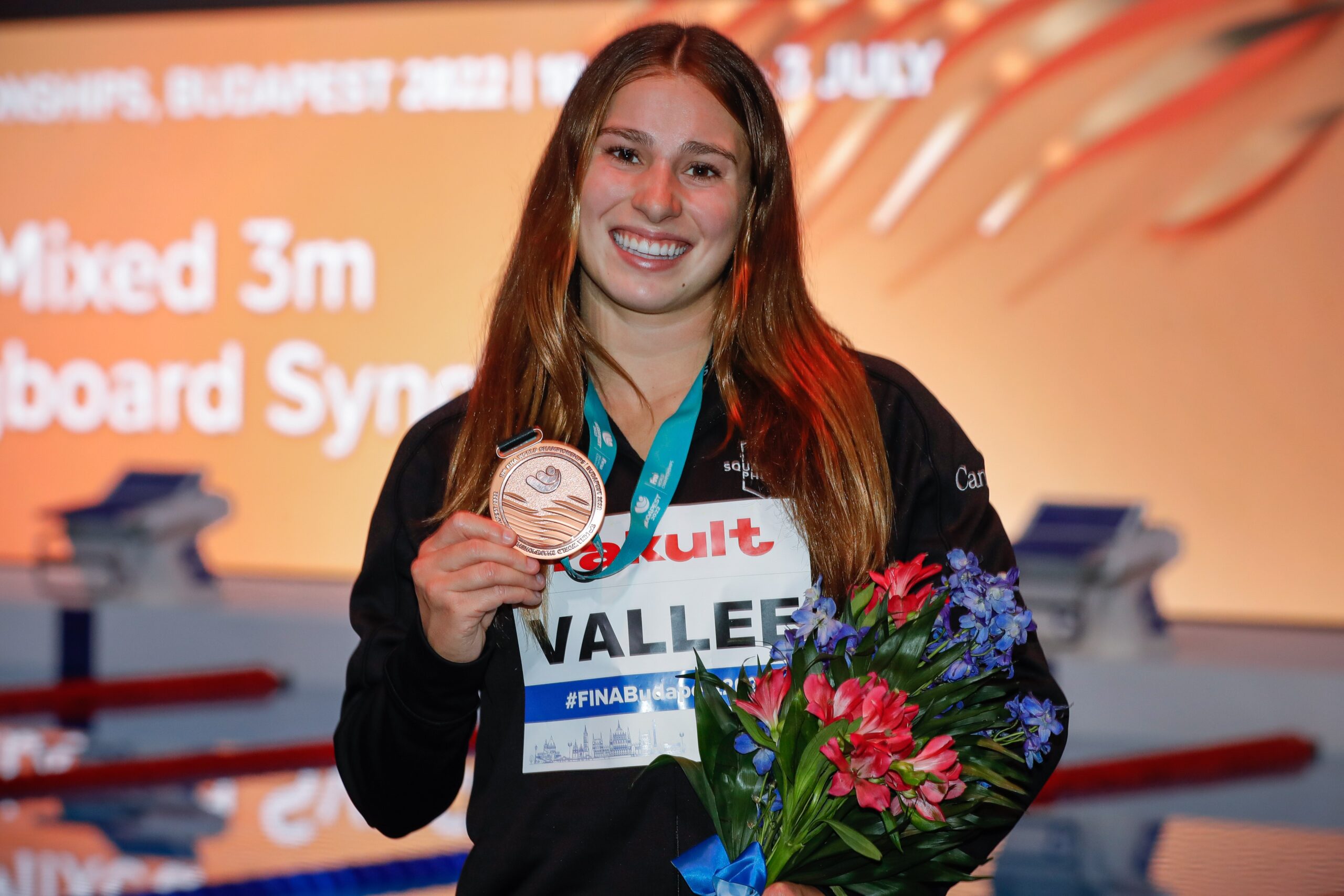 Bronze for Mia Vallée in the women’s 1m