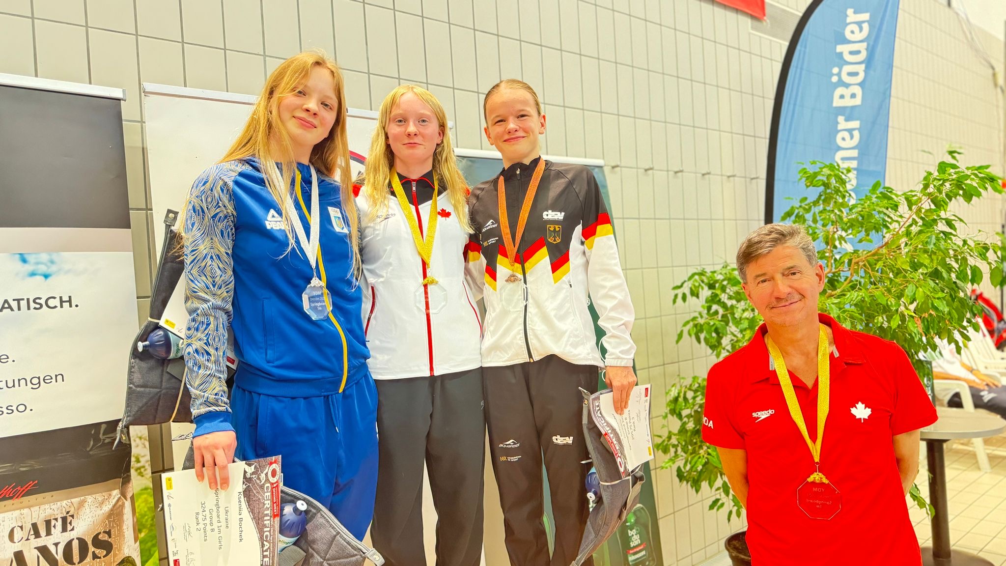 Two podium finishes for Canada: Lila Gokiert in gold, Mathilde Laberge in silver