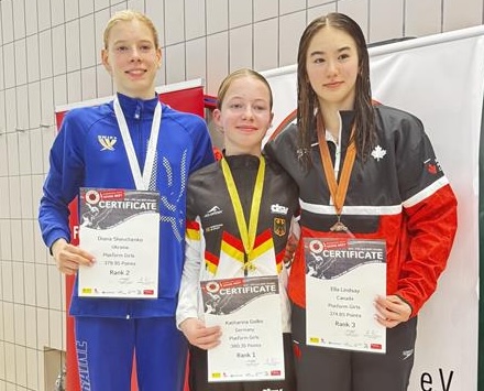 Ella Lindsay commence la semaine avec une médaille de bronze !