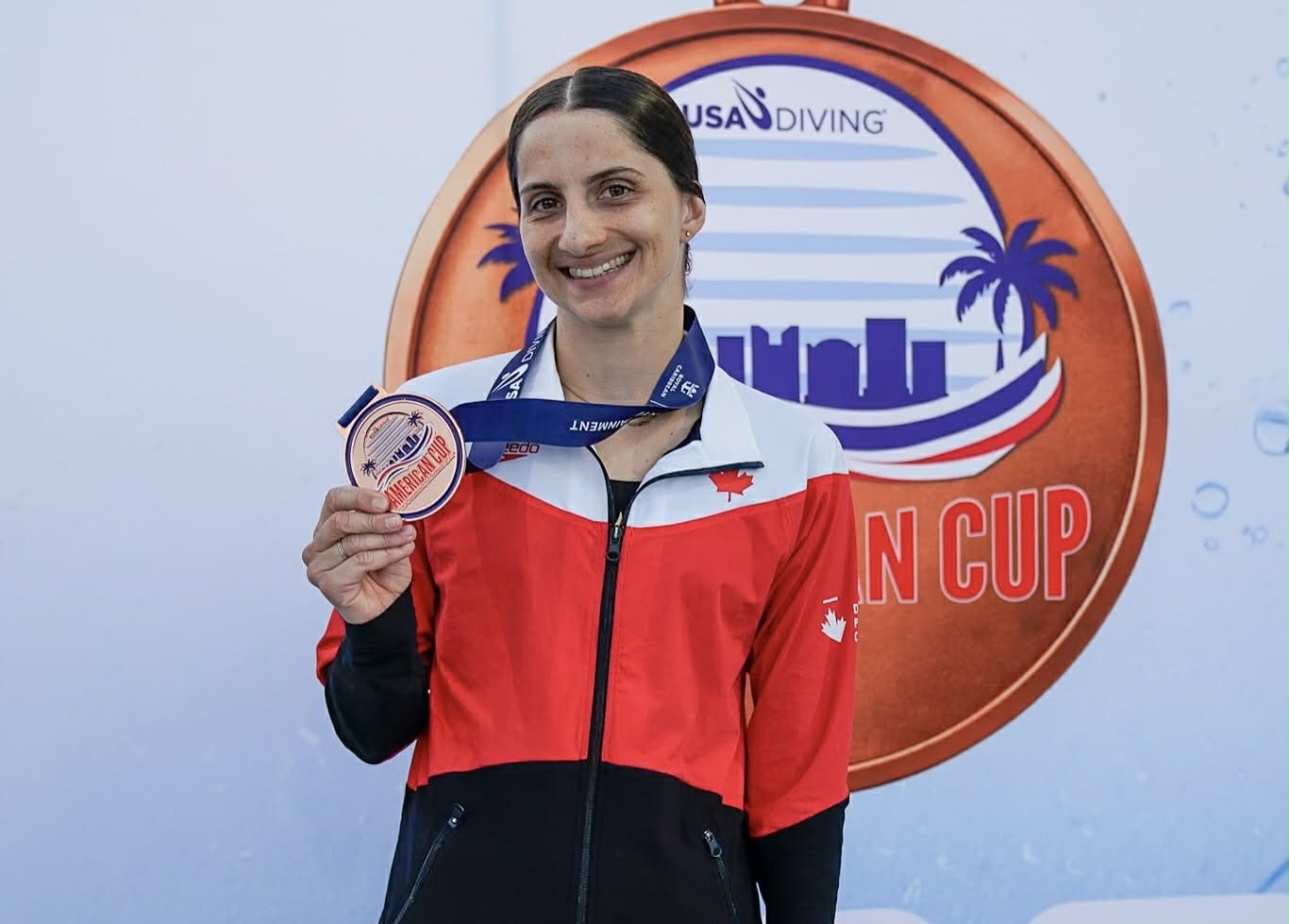 Médaille bronze pour Éloïse Bélanger sous le soleil de Fort Lauderdale
