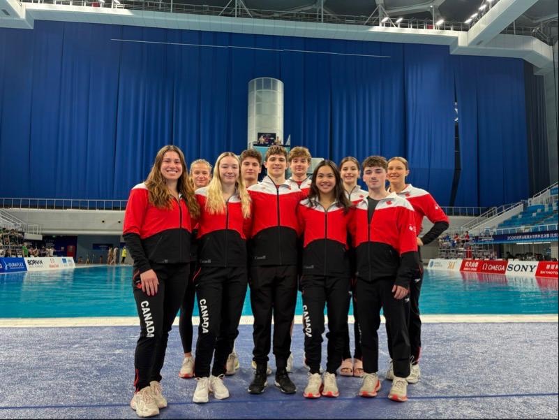 Le Canada frôle le podium à la compétition par équipe mixte