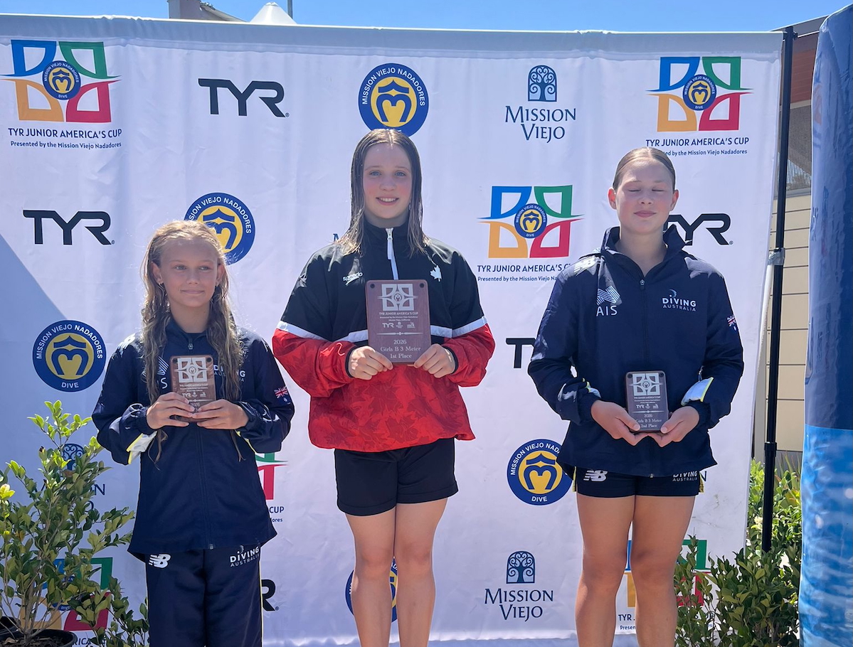 Three Medals for Canada in California